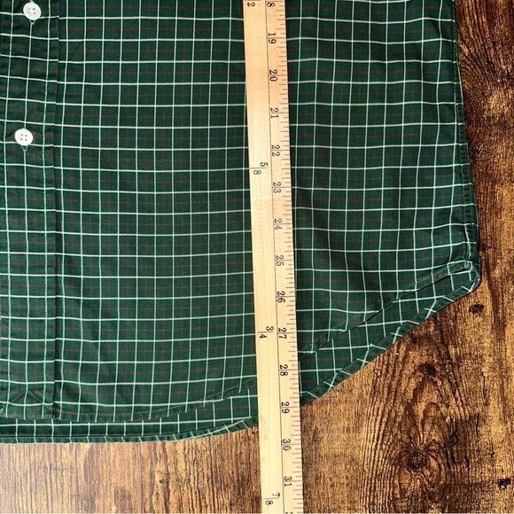 Ralph Lauren Classic Fit Size Large Windowpane Plaid Brown Pony Western Cowboy - Picture 10 of 14